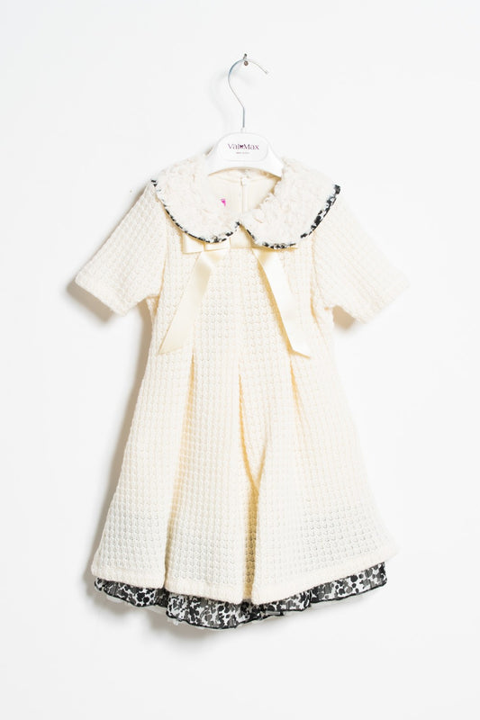 ValMax knitted dress with bow