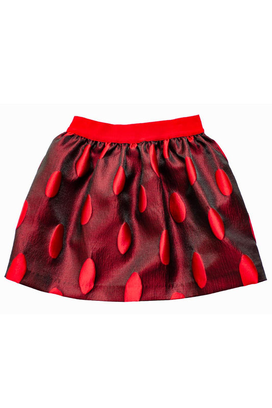 Mimisol Maxi Polka Dot Jacquard Skirt