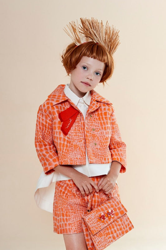 Mimisol jacket in jacquard fabric