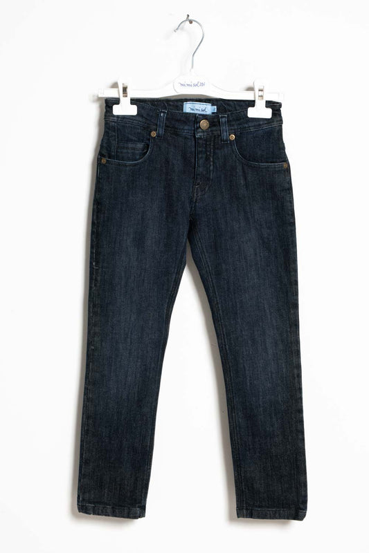 Mimisol trousers in denim fabric