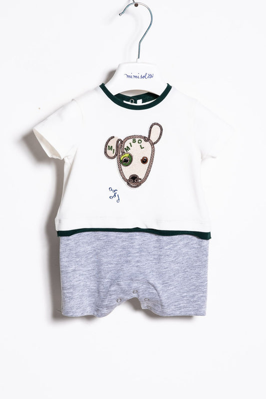 Mimisol onesie with patch