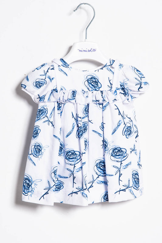 Mimisol top with floral pattern