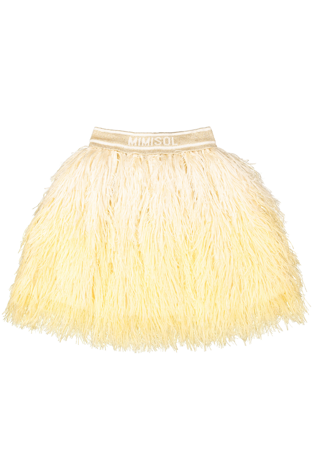 Mimisol skirt with feathers