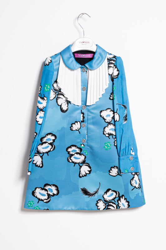 ValMax flared mikado dress