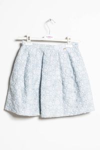 ValMax jacquard pleated skirt