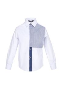 Camicia ValMax da bambino con applicazione a righe