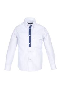 Camicia ValMax da bambino con dettaglio a contrasto