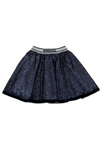 Sequined skirt with elastic waistband