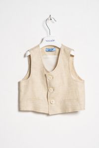 Mimisol linen gilet