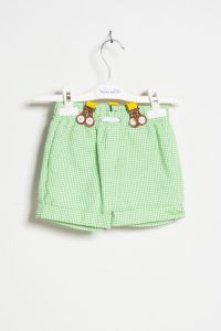 Mimisol vichy bermuda shorts