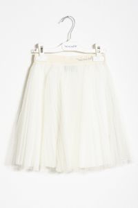 Mimisol pleated-tulle skirt