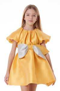 ValMax dress with maxi bow