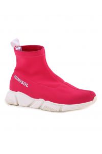 Sneakers alta in neoprene