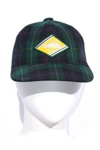 Cappello baseball Mimisol in tartan