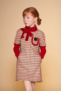 Mimisol checkered dress