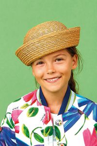 Shop online outlet abiti bambino e bambina per battesimo fatto in raso e  tulle con cappellino - Sposamore