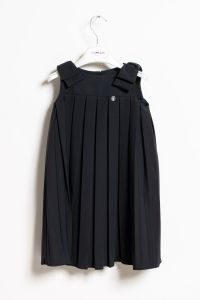 ValMax pleated crepe dress