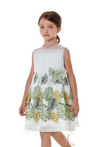 ValMax embroidered-organza dress